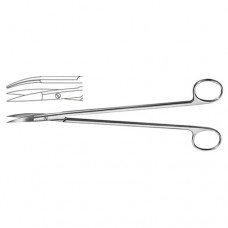 Strully Vascular Scissor Curved Stainless Steel, 22 cm - 8 3/4"